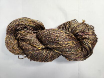281yds Sport Merino/Silk/Bamboo/Firestar Yarn "Cinnamon Teal" - Image 2