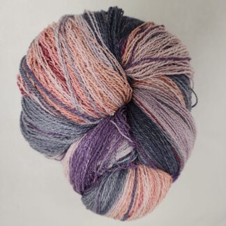 1040yds Light Fingering Wool/Nylon Gradient Yarn "Hydrangeas"